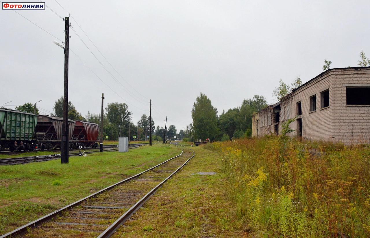 Вид в сторону тупика