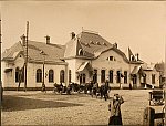 Пассажирское здание. Фото до 1919 г