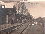На станции, 1910-1917 гг