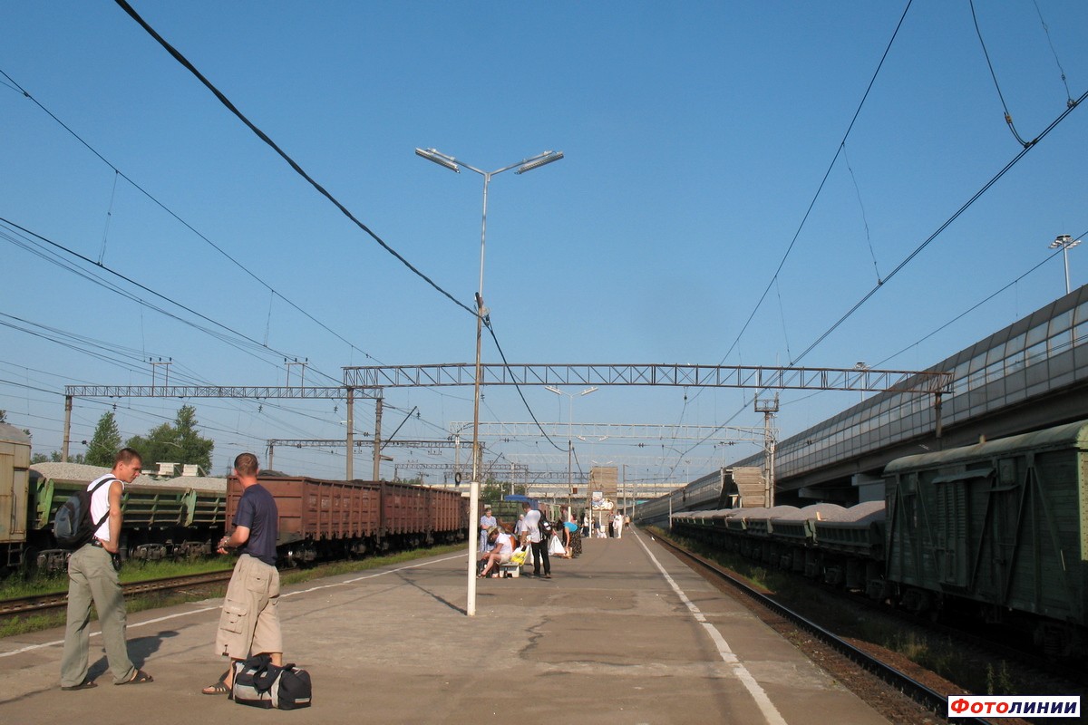 Платформа, вид в направлении С.-Петербурга