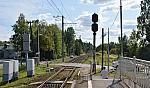 станция Мельничный Ручей: Входной светофор ЧЛ (со стороны Ладожского Озера)