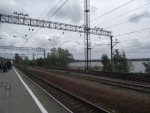станция Приозерск: Вид в сторону Мюллюпельто