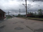 станция Приозерск: Вид в сторону Мюллюпельто