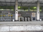 станция Девяткино: Турникеты на 3-й платформе