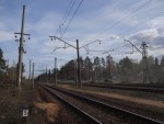 станция Орехово: Вид в сторону о.п. Лемболово