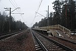 о.п. 69 км: Вид платформы петербургского направления в сторону Санкт-Петербурга