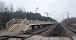 о.п. 67 км: Вид платформы приозерского направления в сторону Санкт-Петербурга