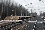 станция Васкелово: Вид платформы в сторону Санкт-Петербурга