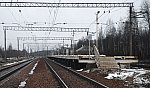 станция Грузино: Вид платформы в сторону Приозерска