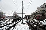 станция Девяткино: Вид платформ петербургского направления в сторону Приозерска