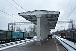 станция Кушелевка: Навес на платформе