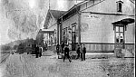 Вид станции, начало 1900-х годов