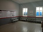 станция Токсово: Интерьер зала ожидания