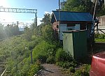 станция Приозерск: Будка путейского сторожа на северной грузовой платформе