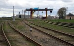 станция Шарковщизна: Подъездные и погрузочные пути у входного светофора Ч