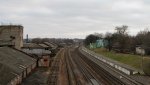 станция Мозырь: Вид на станцию с моста