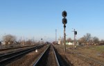 станция Козенки: Светофоры со стороны станции Михалки