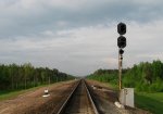 парк Калинковичи-Южные: Входной светофор Ч (новый)