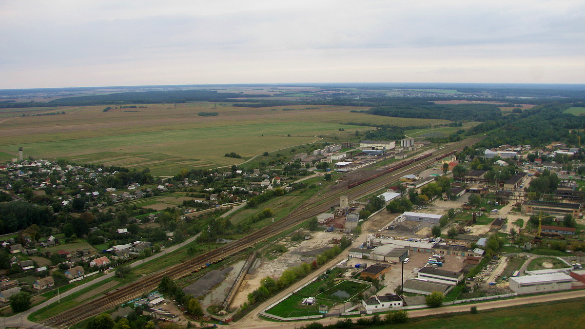 Вид станции (панорамный кадр)