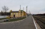 станция Козенки: Вид с первой платформы