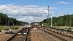 станция Михалки: Вид на станцию со стороны Ельска
