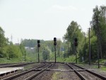станция Мозырь: Выходный светофоры Ч3, Ч1, Ч2, Ч4