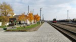 станция Козенки: Вид с первой платформы в сторону Словечно
