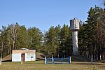 станция Михалки: Погреб и водонапорная башня