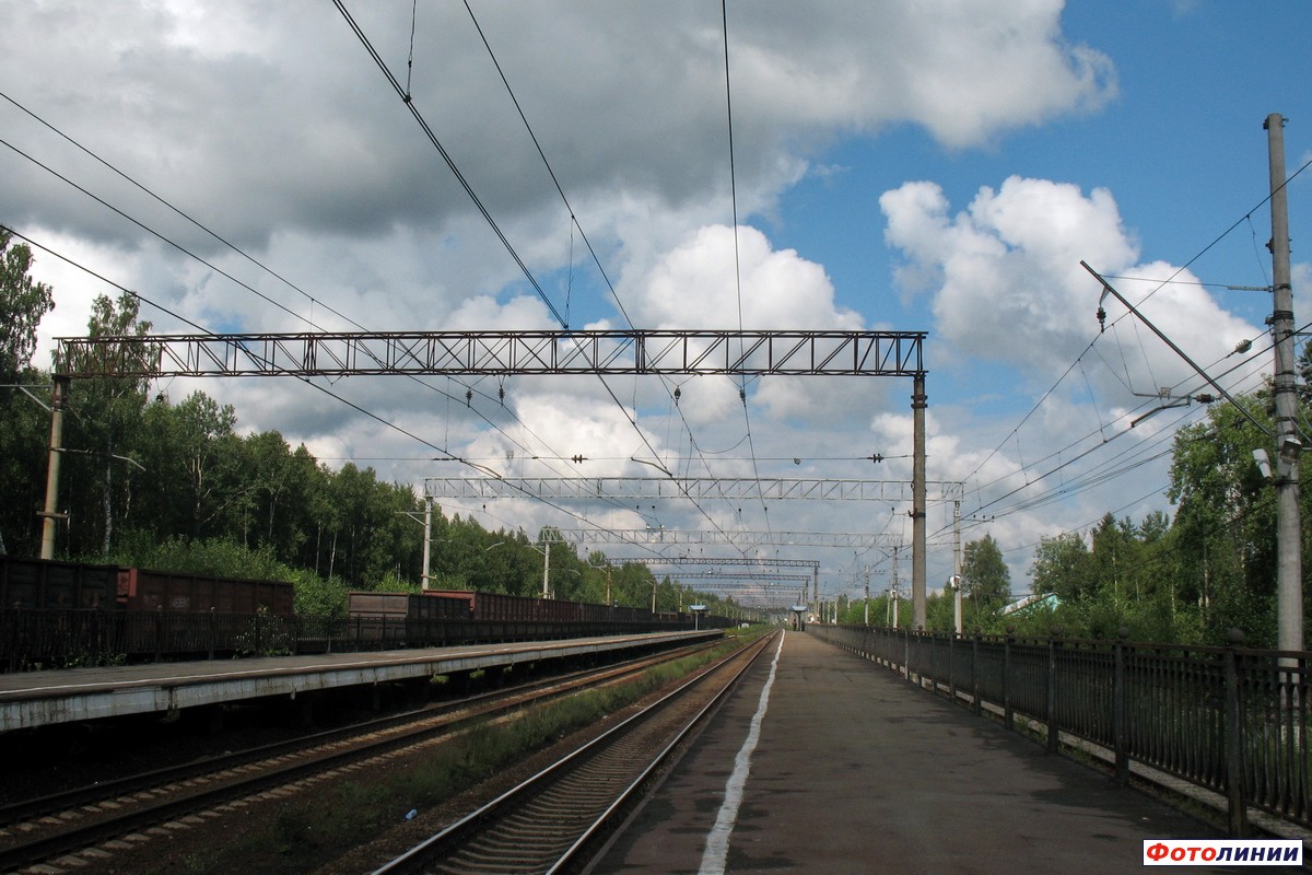 Платформы, вид в направлении С.-Петербурга