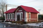 станция Цветочная: Старое здание станции