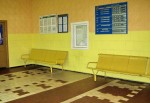 станция Горочичи: Интерьер зала для пассажиров