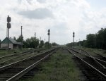 станция Холодники: Вид в сторону Калинкович