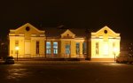 станция Светлогорск-на-Березине: Вид вокзала ночью