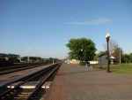 станция Светлогорск-на-Березине: Вид в направлении Калинкович