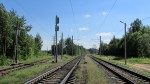 станция Жлобин-Подольский: Вид из нечетной горловины