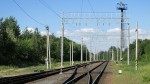 станция Жлобин-Подольский: Вид в сторону нечетной горловины