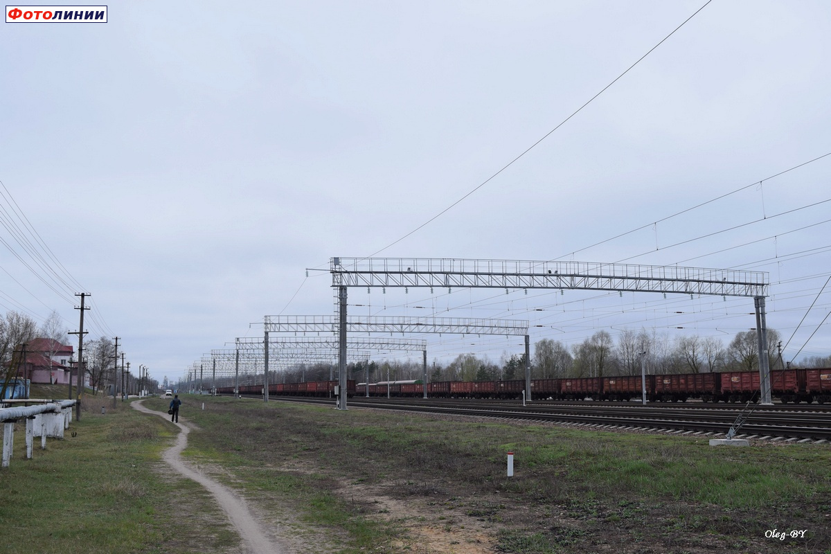 Вид со стороны станции Жлобин