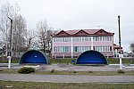 станция Жлобин-Подольский: Пассажирские павильоны и общежитие