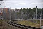 станция Светлогорск-на-Березине: Вид на входной Светофор со стороны Жлобина