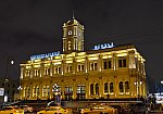 станция Москва-Пассажирская: Ленинградский вокзал, вид с площади