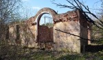 о.п. Гостинополье: Руины пассажирского здания