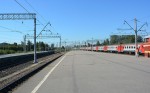 станция Дача Долгорукова: Вид в сторону ст. Глухоозёрская