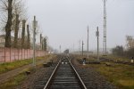 станция Брест-Полесский: Вид станции в тумане