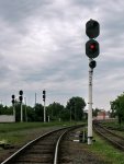 станция Брест-Полесский: Входные светофоры ЧБ, ЧД, ЧА и ЧЖ