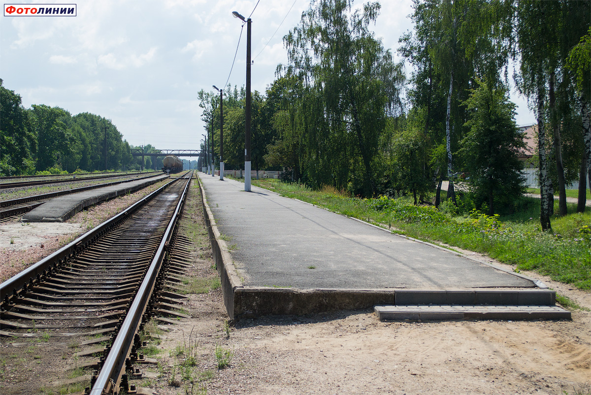 Платформы, вид в сторону Хотислава