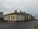 станция Брест-Полесский: Пассажирское здание с обратной стороны