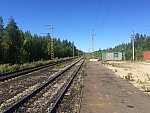 станция Пертозеро: Вид в сторону ст. Ледмозеро II