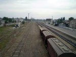 станция Сватово: Вид с моста
