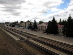 станция Сватово: Вид на вокзал и станцию