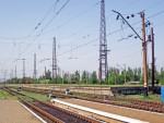 станция Дебальцево: Высокая грузовая платформа